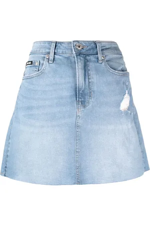 DKNY Mini denim skirt