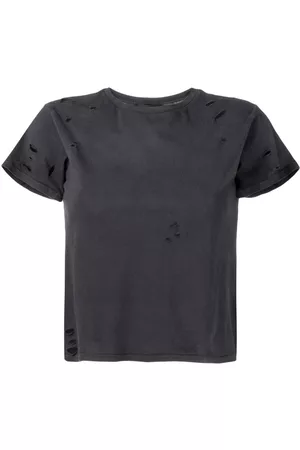 Cynthia Rowley Punch-hole detailing cotton T-shirt