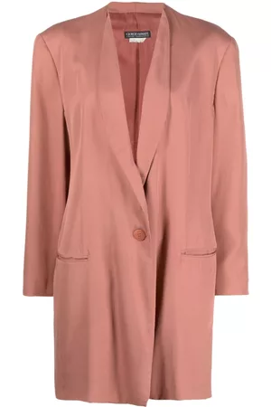 Giorgio Armani 1990s shawl lapels silk blazer
