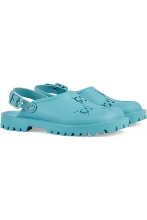 Gucci Girls Sandals - GG cut-out slingback mules