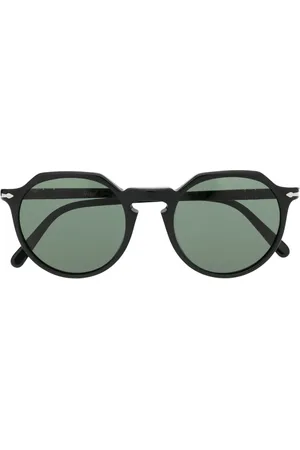 Persol Round-frame straight-arm sunglasses