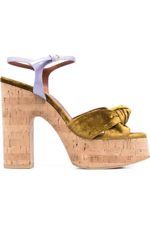 Saint Laurent Bianca 85 platform sandals