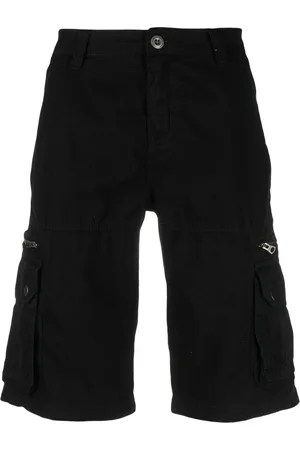Alpha Industries Men Bermudas - Cargo-pocket cotton bermuda shorts