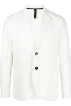 Harris Wharf London Single-breasted cotton blazer