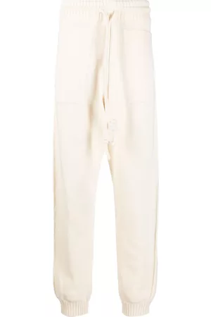 OFF-WHITE Diag-stripe knitted track pants