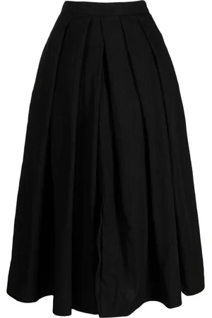 SARA LANZI Slits pleated skirt