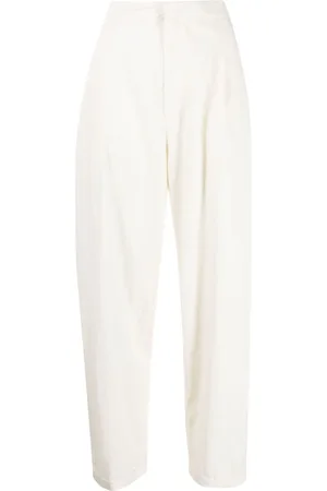 SARA LANZI Round-leg tapered trousers
