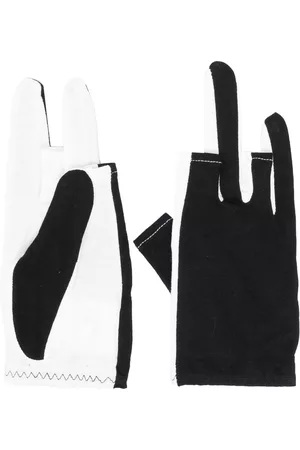 YOHJI YAMAMOTO Contrasting panelled cotton gloves