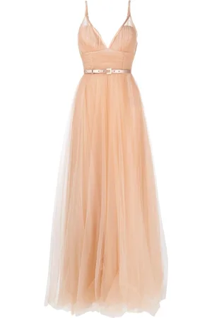 Elisabetta Franchi Belted tulle dress