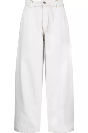 Maison Margiela Mid-rise wide-leg jeans