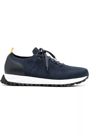 Doucal's Men Sneakers - Textured low-top trainers