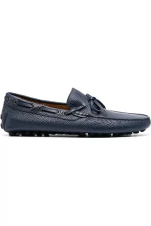Doucal's Men Loafers - Lace-up leather loafers
