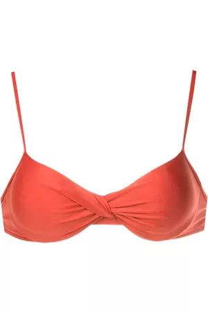Lygia & Nanny Cassis twisted bikini top
