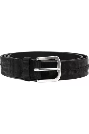 Orciani Men Belts - Pointed-tip leather belt