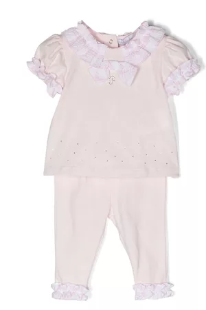 PATACHOU Ruffle-trim detail set
