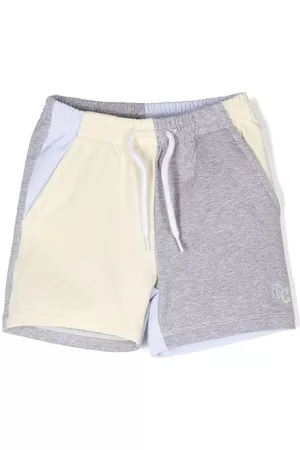 PATACHOU Colour-block panel shorts