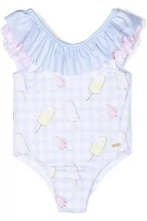 PATACHOU Ice-cream print swimsuit