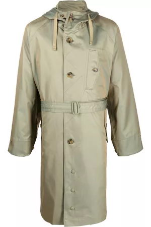 Baracuta Men Trench Coats - Metallic-finish trench coat