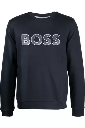HUGO BOSS Salbo logo-embroidered sweatshirt