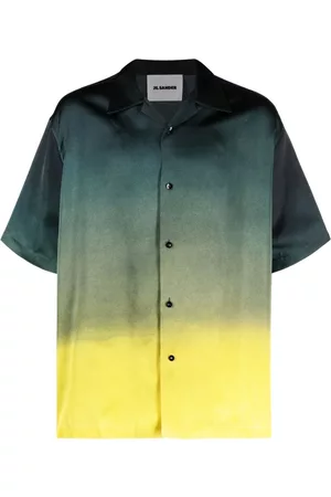Jil Sander Gradient-effect short-sleeve shirt