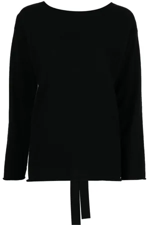 Lisa Yang Tie-fastening cashmere top