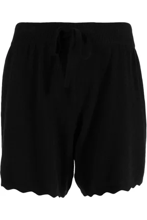 Lisa Yang Drawstring-waist cashmere shorts