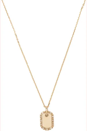 Suzanne Kalan Pendant rolo-chain necklace