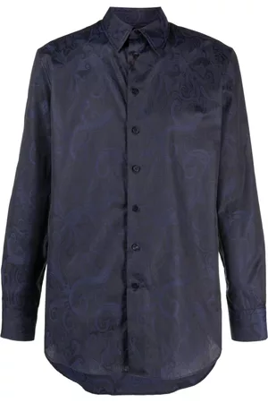 Etro Men Shirts - Abstract-print cotton shirt