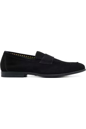 Doucal's Men Loafers - Penny tonal-stitching suede loafers