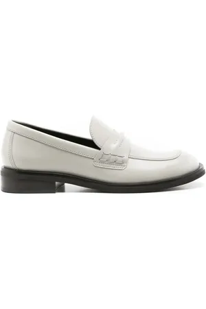 Sarah Chofakian Eliza leather loafers