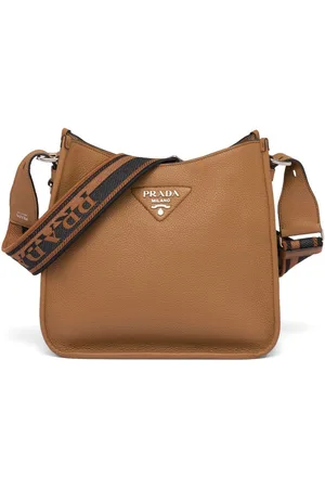 Prada Triangle-logo hobo shoulder bag