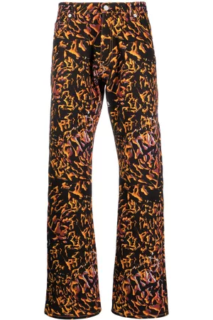 Palmers Abstract-print straight-leg trousers