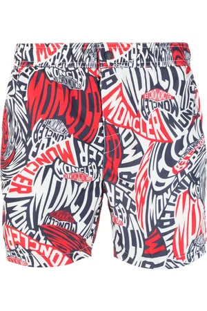 Moncler Logo-print swim shorts