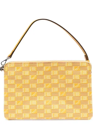 MOREAU Monogram-print clutch bag