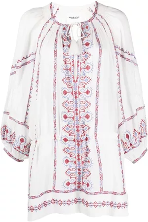 Marant Etoile Women Tunics - Embroidered cotton tunic