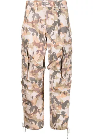 Isabel Marant Elore abstract-print cotton trousers