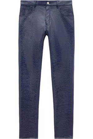 Courrèges High-shine skinny trousers