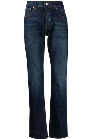 7 for all Mankind Men Straight - Straight-leg washed jeans