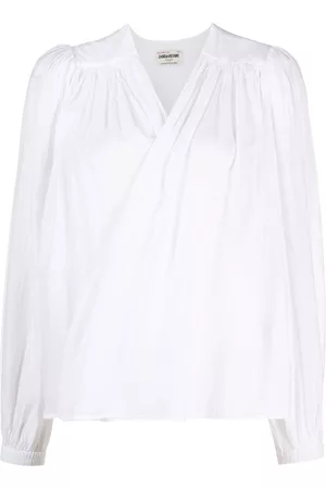 Zadig & Voltaire Tenew wrapped blouse
