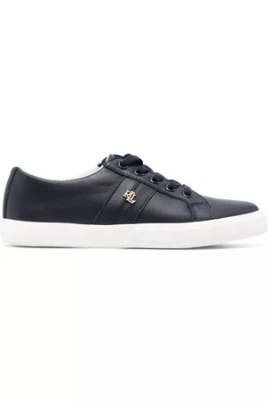 Ralph Lauren Janson logo-plaque sneakers