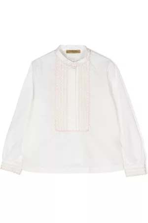 Stella McCartney Girls Blouses - Embroidered cotton blouse