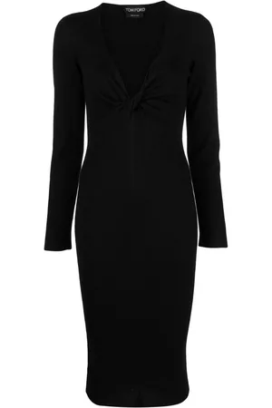 Tom Ford V-neck knitted dress