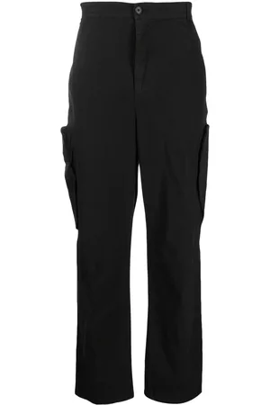 HENRIK VIBSKOV Straight-leg cotton cargo trousers