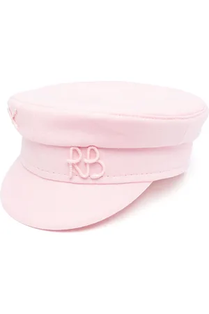 Ruslan Baginskiy Embroidered-logo linen beret