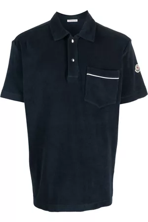 Moncler Logo-patch cotton polo shirt