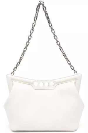 Alexander McQueen The Peak leather shoulder bag