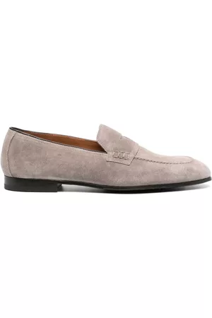 Doucal's Men Loafers - Almond-toe suede loafers