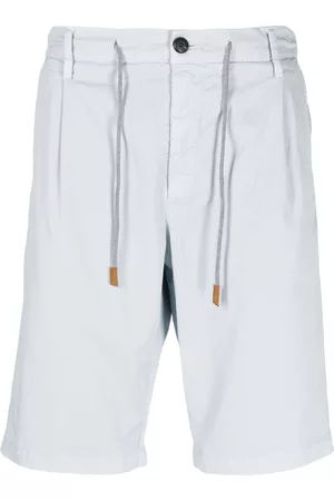 ELEVENTY Men Bermudas - Drawstring bermuda cotton shorts