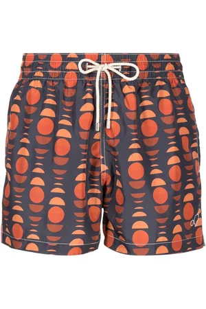 ARRELS Barcelona Graphic-print swim shorts