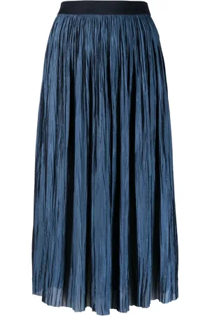Roberto Collina Below-knee pleated skirt